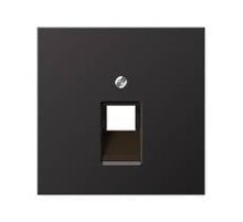 Накладка на одинарные UAE-розетки Jung EP569-1BFPLUASWM