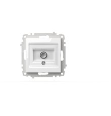 Розетка для TV с экраном (проходная) ELBI Zena Vega 609-015600-272