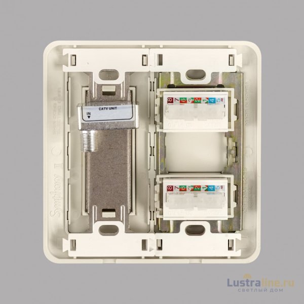 Розетка TF.1+CAT5+TV SHIN DONG-A WST 5753