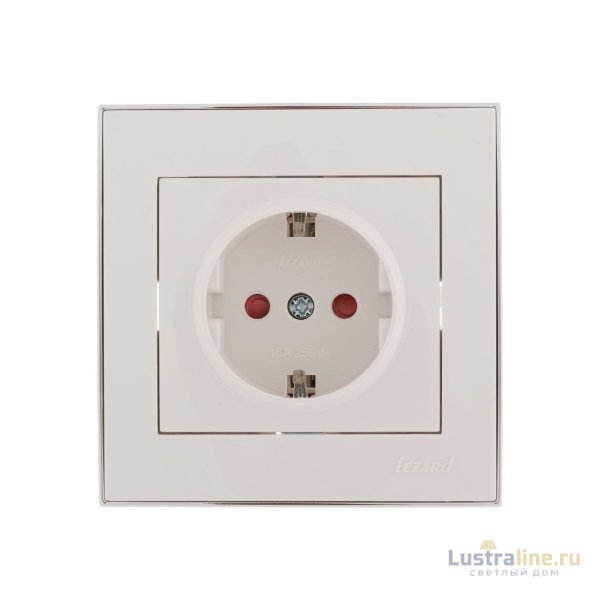 Розетка с защитой от детей Lezard Rain 703-0225-124