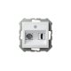 Розетка HDMI и TV Liregus Epsilon 28-0351