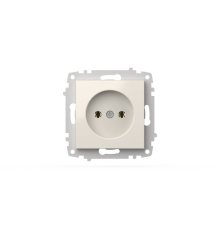 Розетка без заземления ELBI Zena Vega 609-010200-215