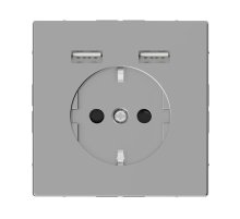 Розетка компьютерная USBx2 Schneider Electric Merten D-Life MTN2366-6036