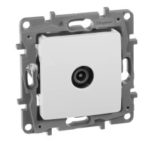 Розетка TV оконечная Legrand Etika белая 672265