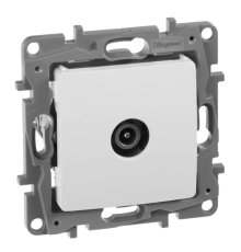 Розетка TV оконечная Legrand Etika белая 672265