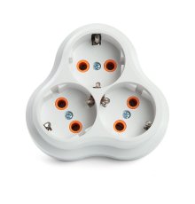 Разветвитель сетевой Stekker ADP16-23-21 49165