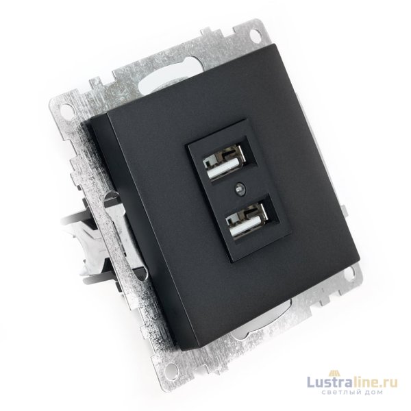 Розетка USB 2-местная Stekker Катрин 39616
