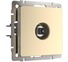 ТВ-розетка оконечная Werkel шампань W1183011 4690389157516