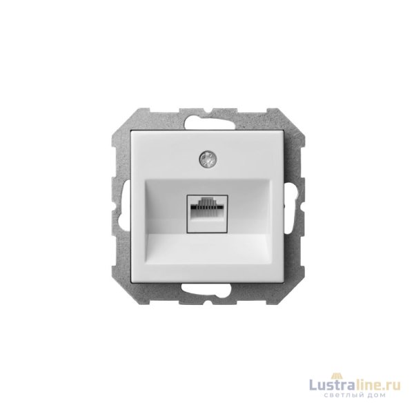 Розетка компьютерная одинарная (RJ45) Liregus Epsilon 28-032