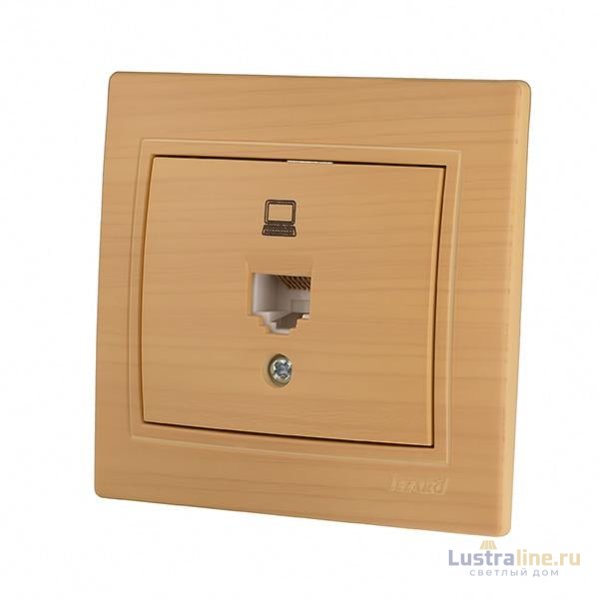 Розетка компьютерная Lezard Mira 701-4747-139