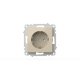 Розетка с заземлением и защитой от детей ELBI Zena Vega 609-010300-243