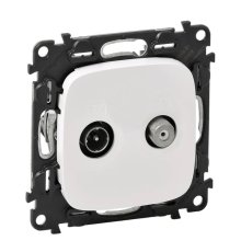 Розетка TV-SAT Legrand Valena Allure белая 753758