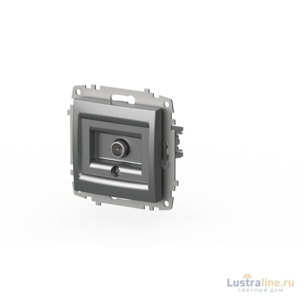 Розетка для TV с экраном (проходная) ELBI Zena Vega 609-011000-272