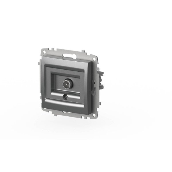 Розетка для TV с экраном (проходная) ELBI Zena Vega 609-011000-272