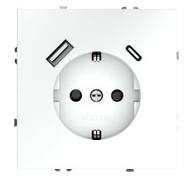 Розетка с USB, A+C Voltum S70 VLS040502