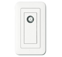 Розетка TV проходная SHIN DONG-A WST 1326 WH