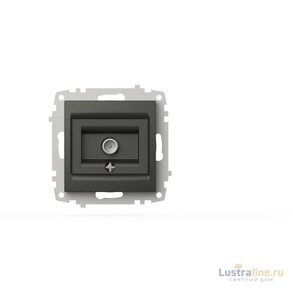 Розетка для TV с экраном (концевая) ELBI Zena Vega 609-011100-273