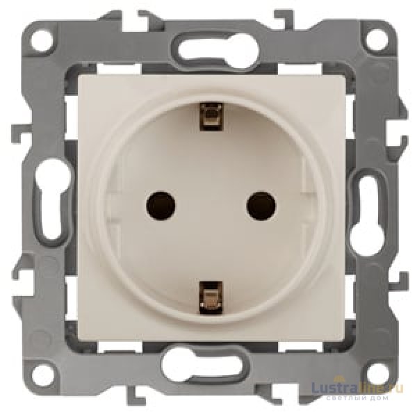 Розетка 2P+E Schuko Эра 12-2001-02 Б0014682 Розетка 2P+E Schuko Эра 12-2001-02 Б0014682