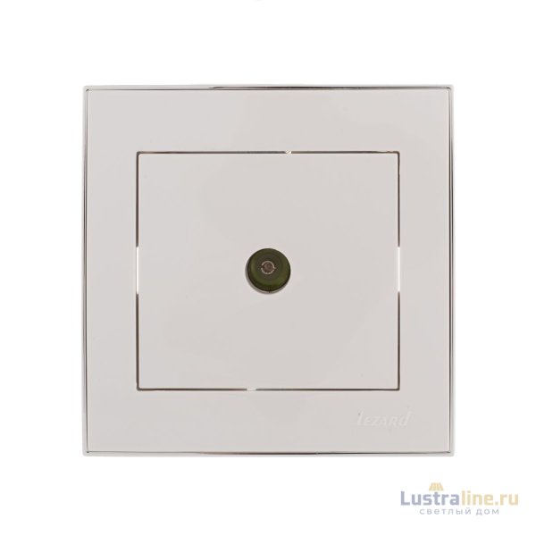 Розетка ТВ оконечная Lezard Rain 703-0225-130