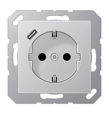 Розетка 2K+З USB Typ C Jung A1520-18CAL