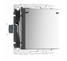 Розетка с защитной крышкой Werkel 4690389213199 W1171265 a069594