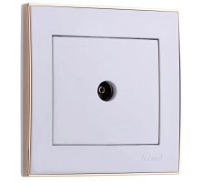 Розетка ТВ проходная Lezard Rain 703-0226-129