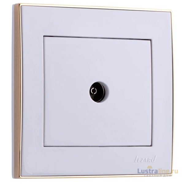 Розетка ТВ проходная Lezard Rain 703-0226-129