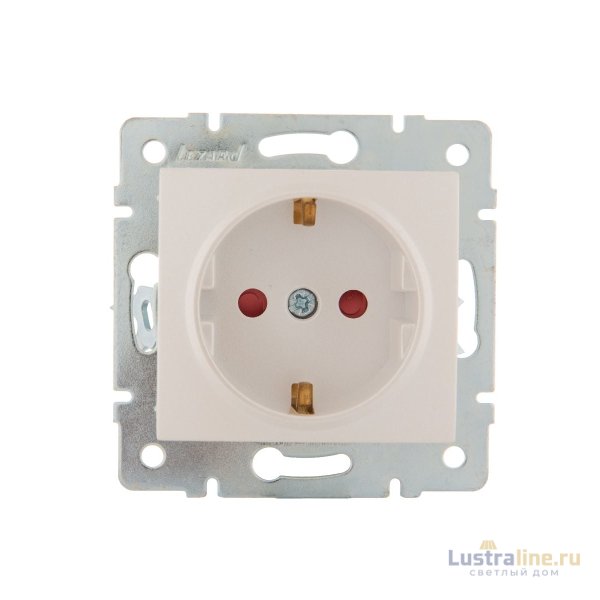 Розетка с защитой от детей Lezard Karina 707-3088-124