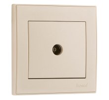 Розетка ТВ проходная Lezard Rain 703-3030-129