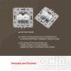Розетка телефонная RJ11 + компьютерная RJ45 Arte Milano 217.44-1.silver