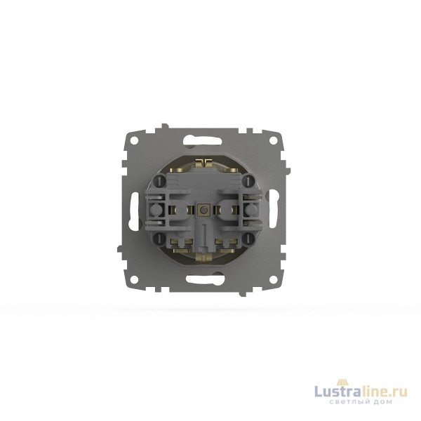 Розетка с заземлением ELBI Zena Vega 609-011400-217