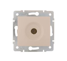 Розетка ТВ оконечная Lezard Karina 707-0388-130 Розетка ТВ оконечная Lezard Karina 707-0388-130