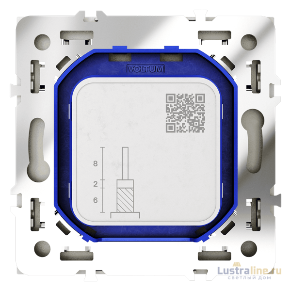 Розетка телевизионная Voltum S70 VLS060404