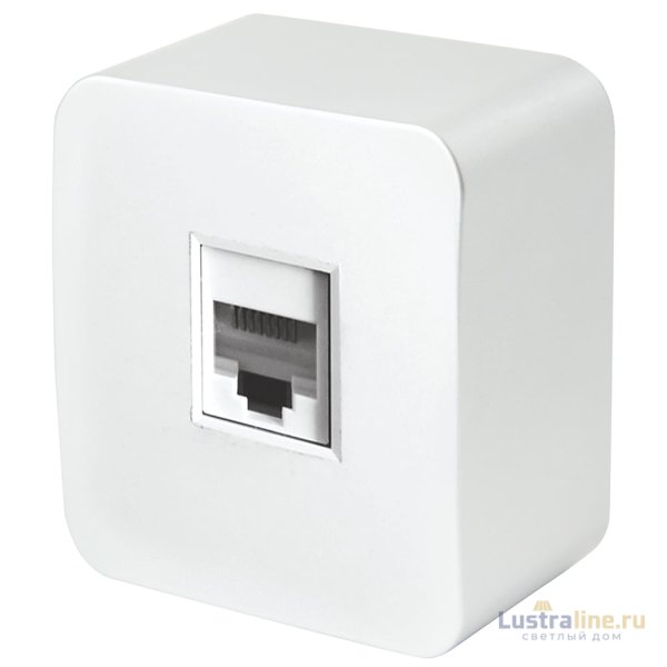 Розетка RJ-45 1-местная Stekker София MST00-20-01 49300