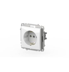 Розетка с заземлением ELBI Zena Vega 609-015600-217
