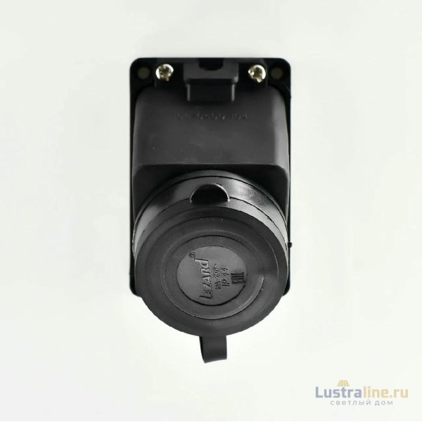 Розетка наружная с заглушкой Lezard Каучук 106-0400-0104/104