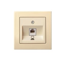 Розетка компьютерная (RJ45) Liregus Epsilon 28-082