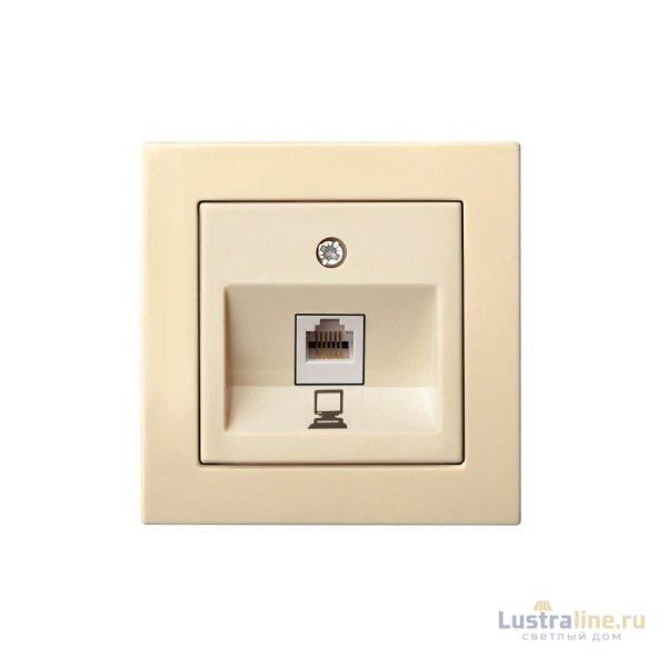 Розетка компьютерная (RJ45) Liregus Epsilon 28-082