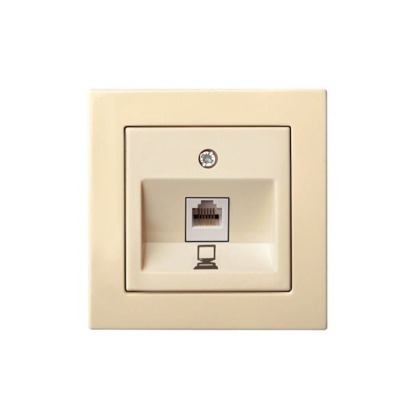 Розетка компьютерная (RJ45) Liregus Epsilon 28-082