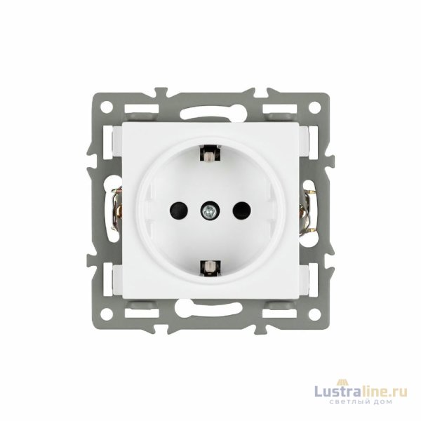 Механизм электрической розетки Arlight SCT-MEU1-PL-WH (250V, 16A) 043730