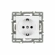 Механизм электрической розетки Arlight SCT-MEU1-PL-WH (250V, 16A) 043730