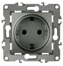 Розетка 2P+E Schuko Эра 12-2101-12 Б0019319