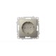 Розетка с заземлением и защитой от детей ELBI Zena Vega 609-011400-243