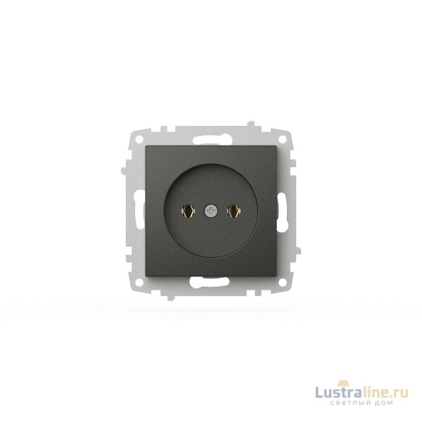 Розетка без заземления ELBI Zena Vega 609-011100-215