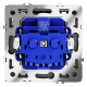 Розетка с защитными шторками и крышкой Voltum S70 VLS040308