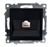 Розетка компьютерная 1-местная Stekker Катрин 39613