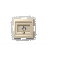 Розетка для TV с экраном (концевая) ELBI Zena Vega 609-012500-273