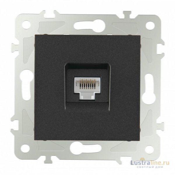 Розетка RJ45 Arte Milano 203.45-1.black