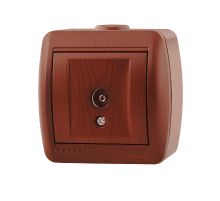 Розетка ТВ проходная Lezard Nata 710-0600-129 Розетка ТВ проходная Lezard Nata 710-0600-129