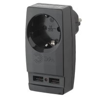 Разветвитель электрический Эра SP-1e-USB-B Б0026333